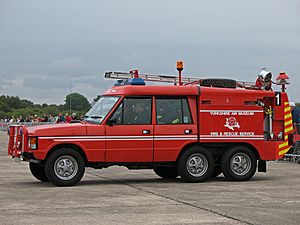 YAM Range Rover Airport Crash Tender - Elvington - BB