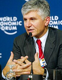 Zoran Đinđić, Davos