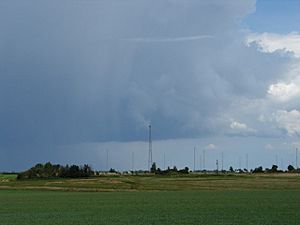 Aerials at R.A.F. Digby - geograph.org.uk - 490129