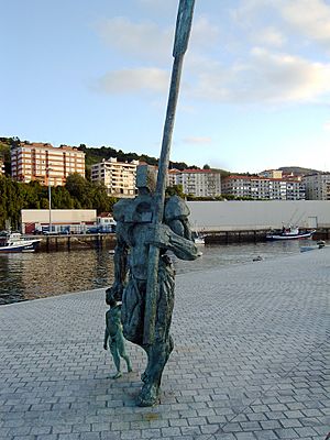 Bermeo fisher sculpture