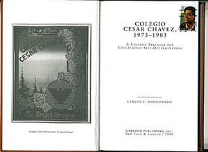 Colegio cesar chavez book