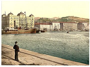 Fiume1900-Harbor