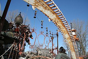 Forevertron Bridge