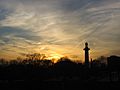 Fort greene park sunset