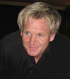 Gordon Ramsay colour Allan Warren