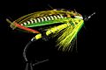 Green Highlander salmon fly