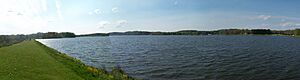 Guilford Lake, from which the community takes its name.