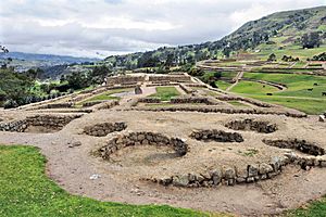 Ingapirca Canari storage ruins