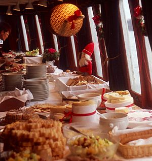 Julbord 1990b (cropped)