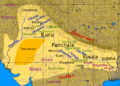 Map of Vedic India