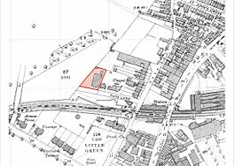 Parkshot Church Ordnance Survey Map 2nd Ed from 1896