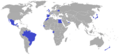 Participating countries in men's football at the 2012 Olympics