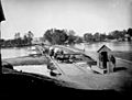 Pontoon bridge 1865