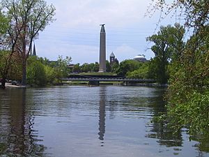 Saranac Plattsburgh NY obelisk