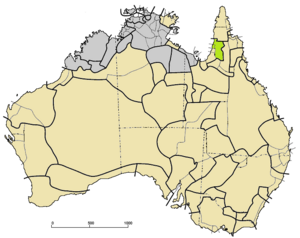 Southwestern Paman languages.png