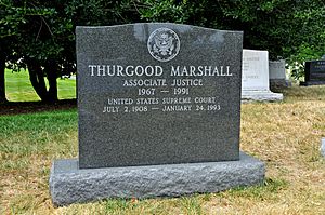 Thurgood Marshall, First African-American Supreme Court Justice