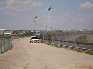 US-Mexico border fence