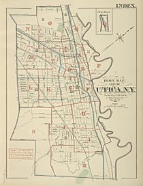 Utica index map