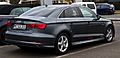 Audi A3 Limousine 2.0 TDI Ambiente S-line (8V) – Heckansicht, 1. März 2014, Velbert