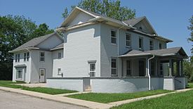 Colonel Charles Young House, front and western side