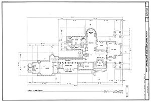 Dana House plans Springfield, IL