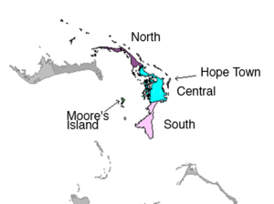 Districts of Abacos Islands