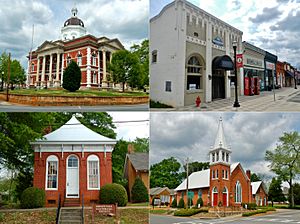 The Greenville Historic District was added to the National Register of Historic Places on March 16, 1990.