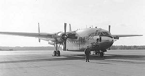 Kaiser-Frazer C-119F-KM Flying Boxcar 51-8156