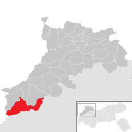 Location in the district