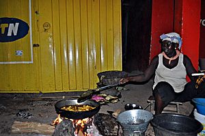 Kelewele Seller in Takoradi