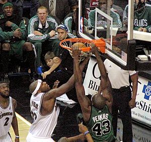 Kendrick Perkins dunk