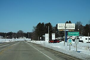 Kewaunee Wisconsin sign