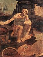 Leonardo, san girolamo