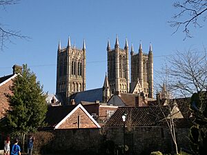 Lincoln Cathedral from Westgate
