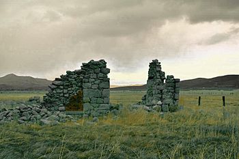 Ophir Mill ruins, Comstock NV