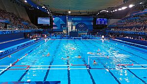 Paris2024 Water-Polo Italy-Montenegro 004