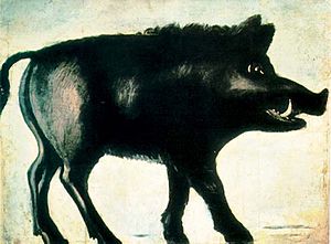 Pirosmani. Boar