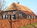 Rieten dak old farmhouse