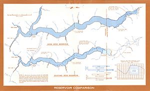 Ross High Dam comparison