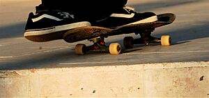 Skating in Sesimbra