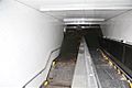 South Ferry Subway Station Entrance under Water vc