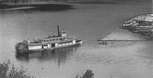 Sternwheeler Helen Adams Lake