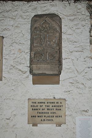 Stratford Langthorne - Charnel stone