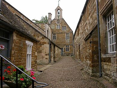 Street inside Rockingham Castle - geograph.org.uk - 31554