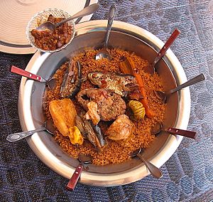 Thiéboudiène Boukhonk with tamarind