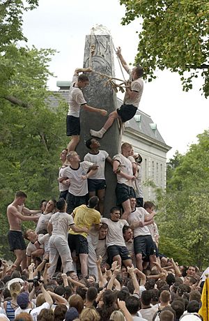 US Navy climbing pillar 040520-N-9693M-012