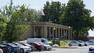 US Park Police Central District Station - rear - East Potomac Park - 2013-08-25