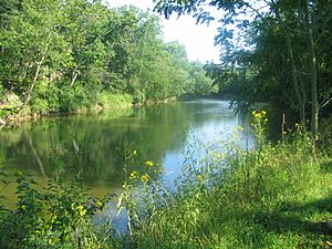 Cacapon River (photograph) at Timber Ridge Camp, WV, 2 of 2