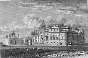 Castle Howard from Jones' Views (1819) - north west view