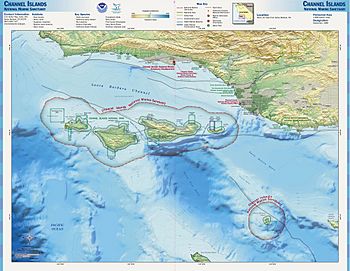 Channel Islands NMS map